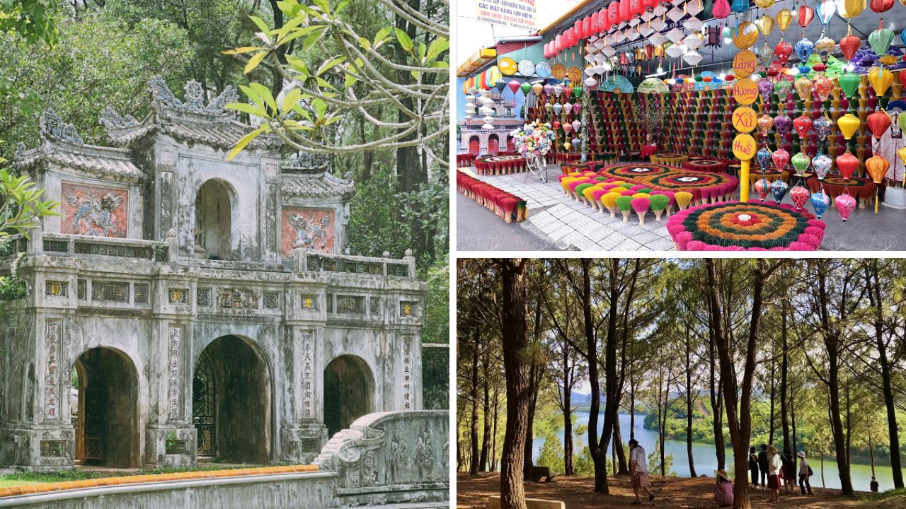 Combining nearby attractions with visiting Tu Duc tomb