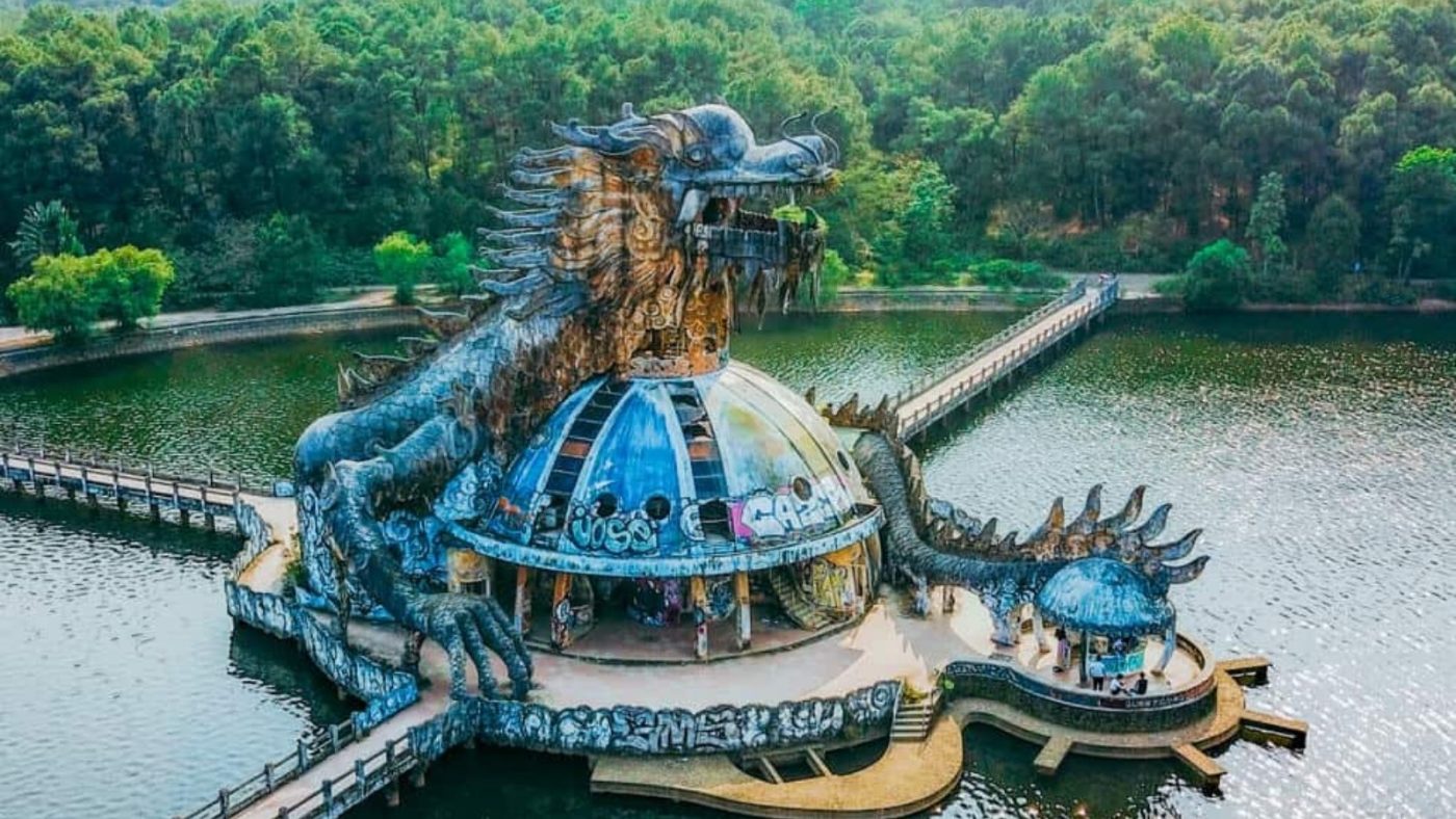 Hue Abandoned Water Park A Ghost Town on Water