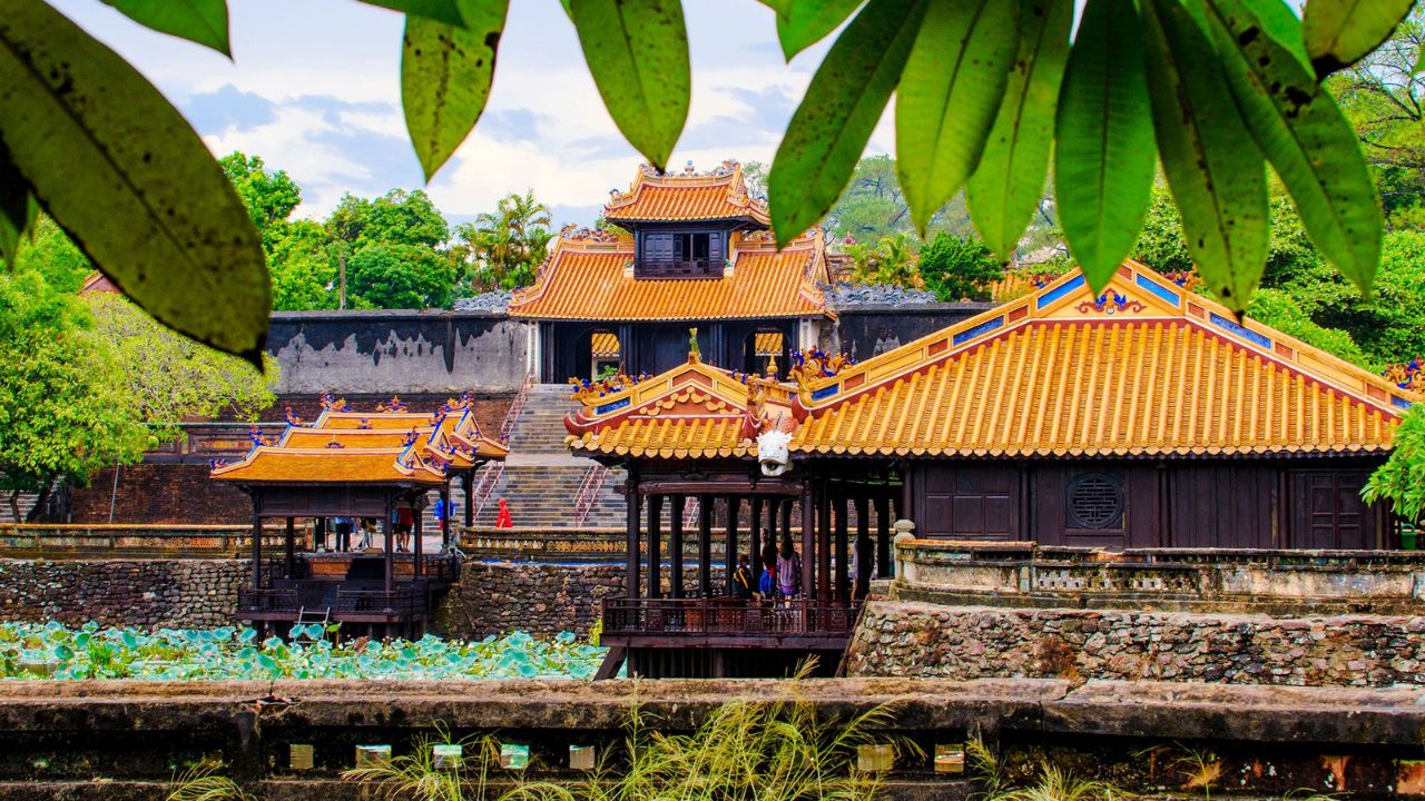 Key Architectural Highlights Within the Tu Duc Mausoleum Complex