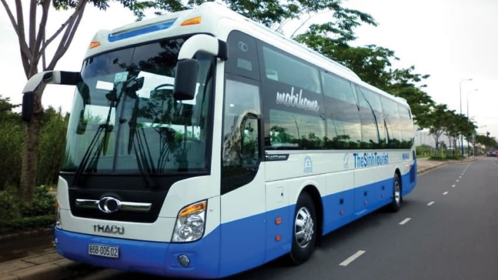 Taking Hue to Phong Nha Bus