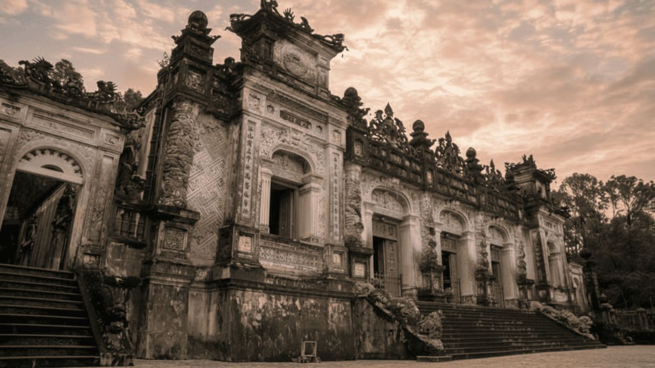 The History Behind Emperor Khai Dinh's Mausoleum