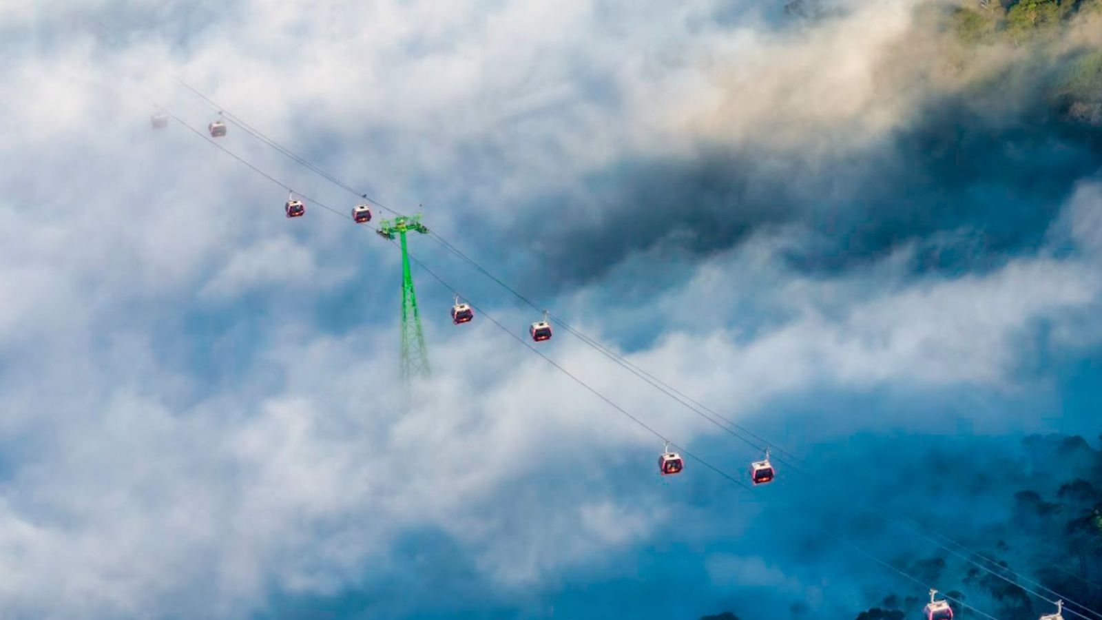 Riding the Award-Winning Ba Na Hills Cable Car System
